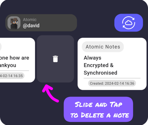Atomic Notes – Encrypted Note-Taking App image 2