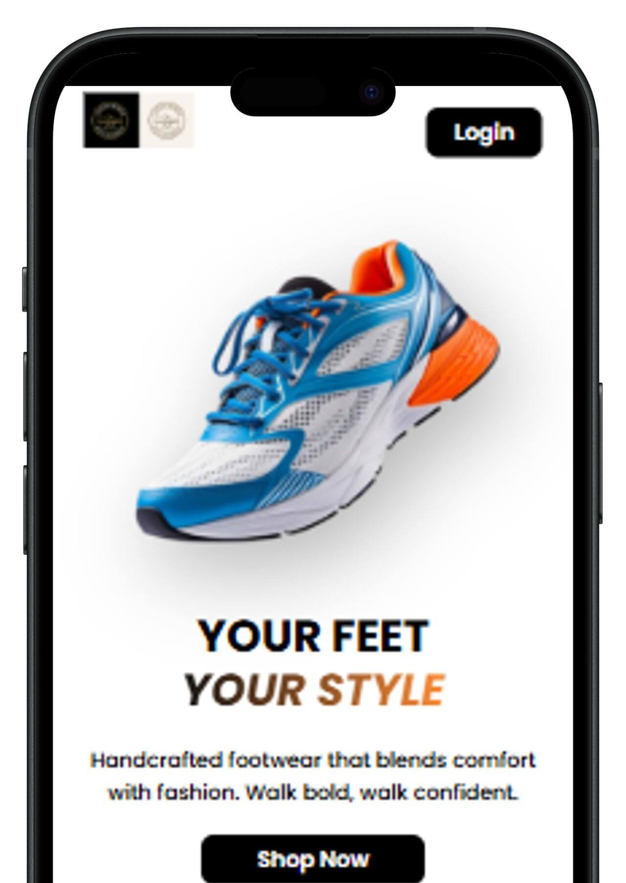 Footwear Landing Page image 3